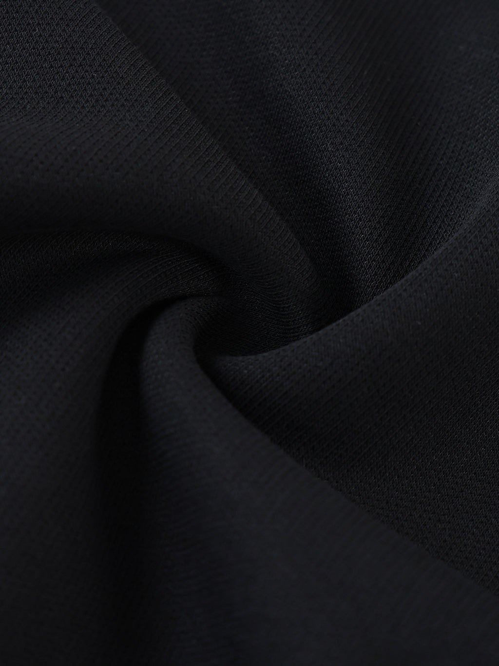 Red Elk Contrast Crewneck - Black