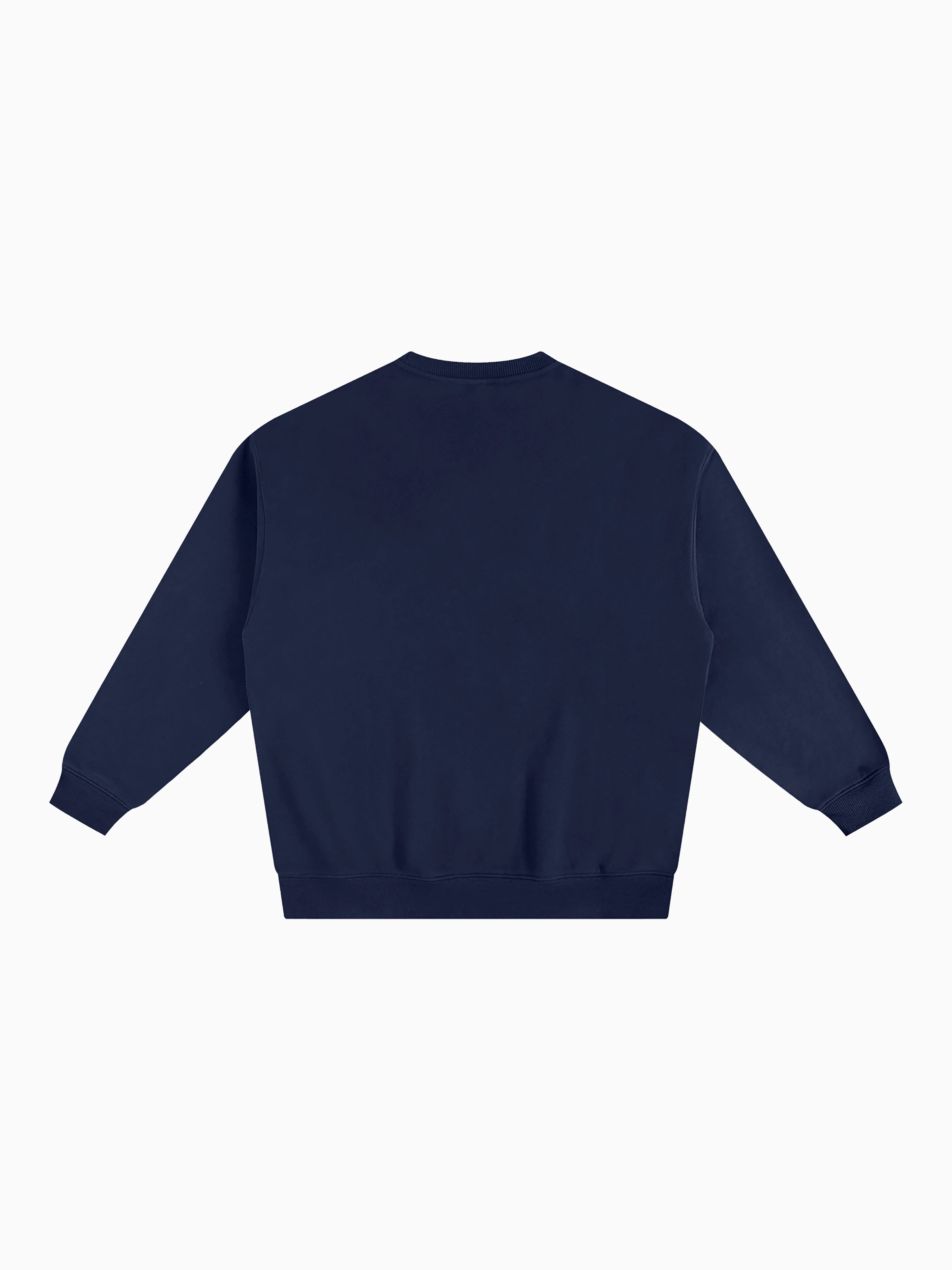 Academia Box Crewneck - Navy