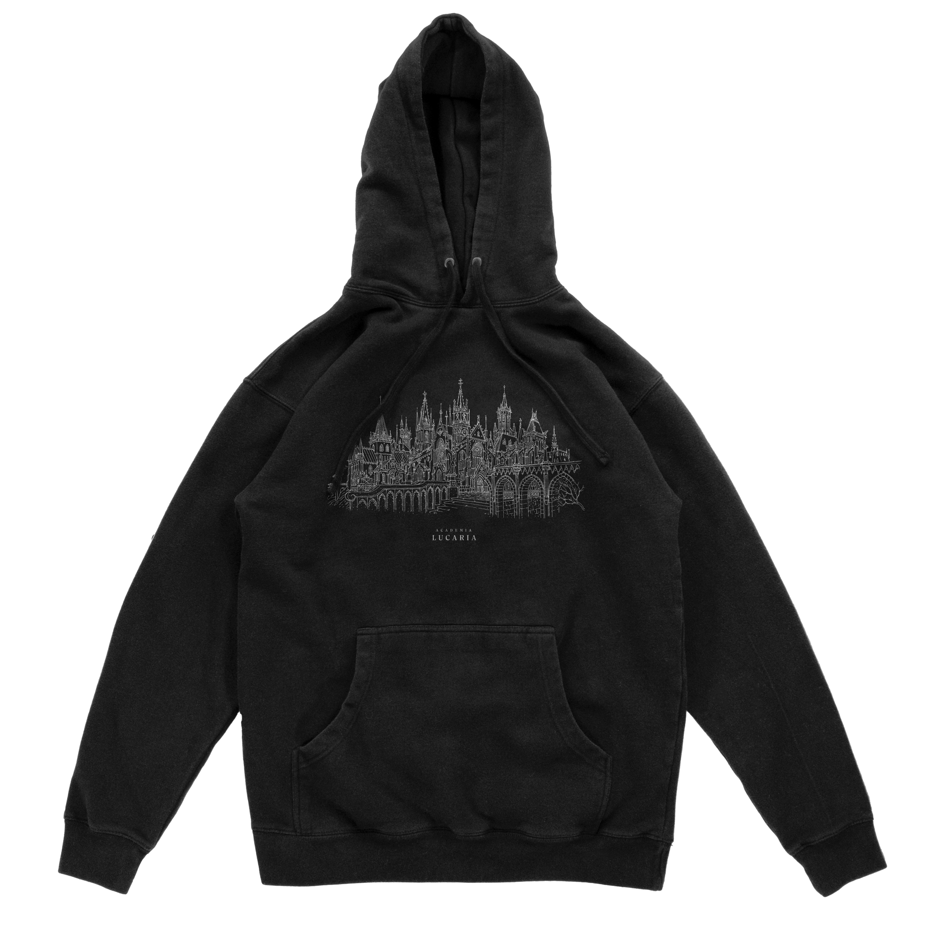 Academia Hoodie - Black