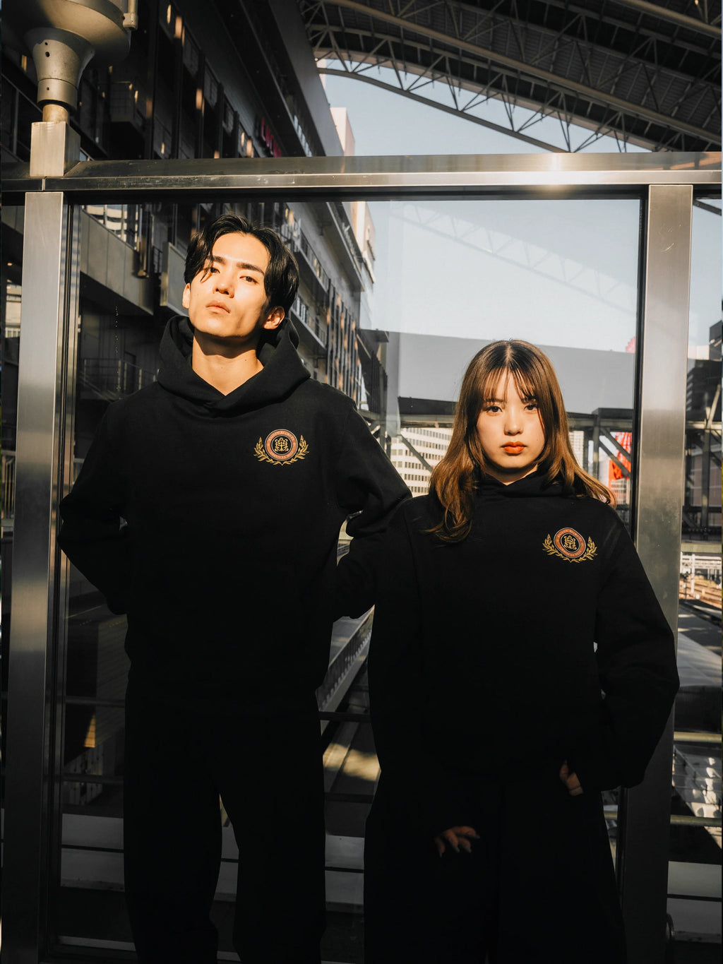 Belmont Box Hoodie - Black