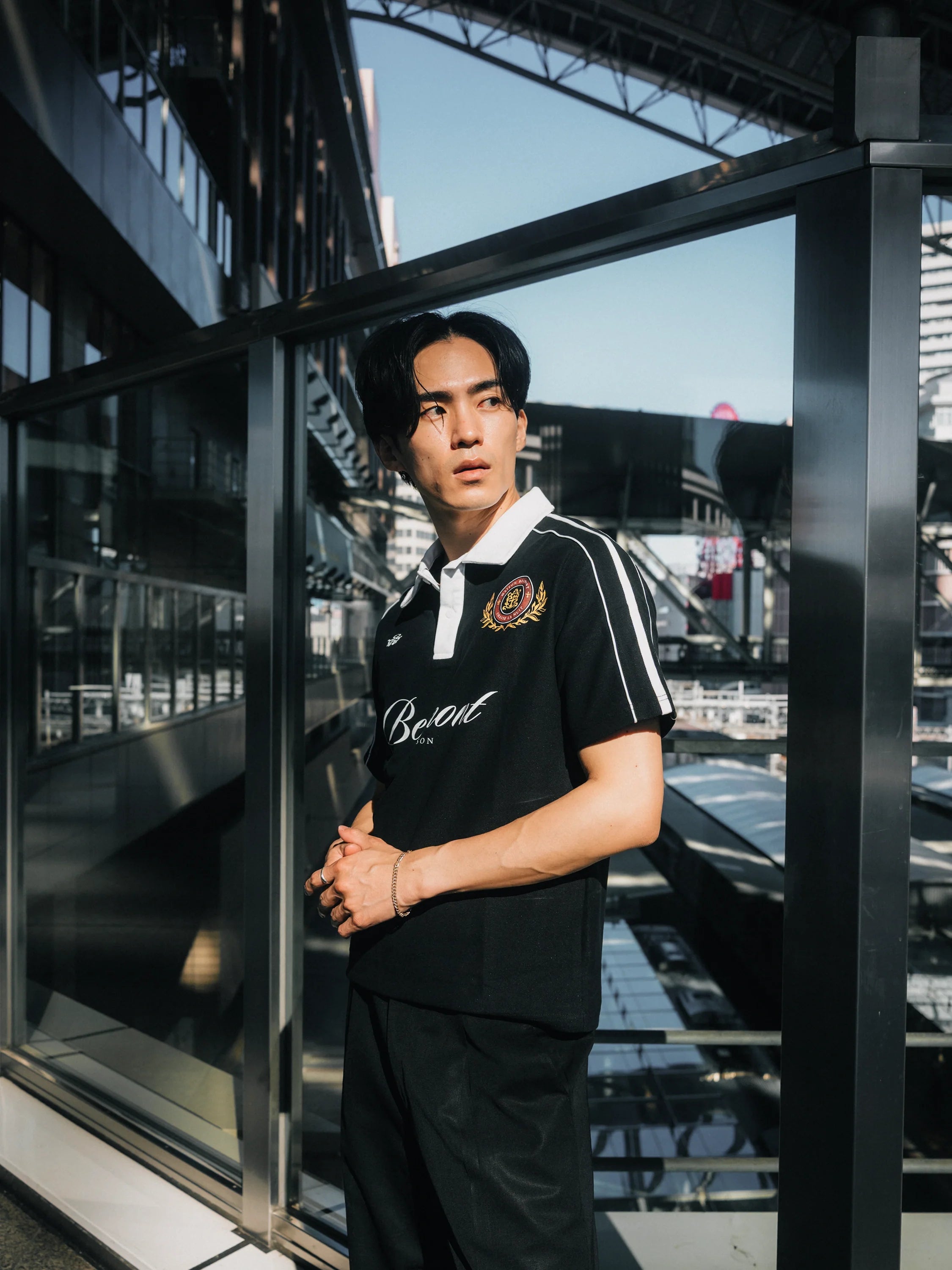 Belmont Varsity Polo - Black