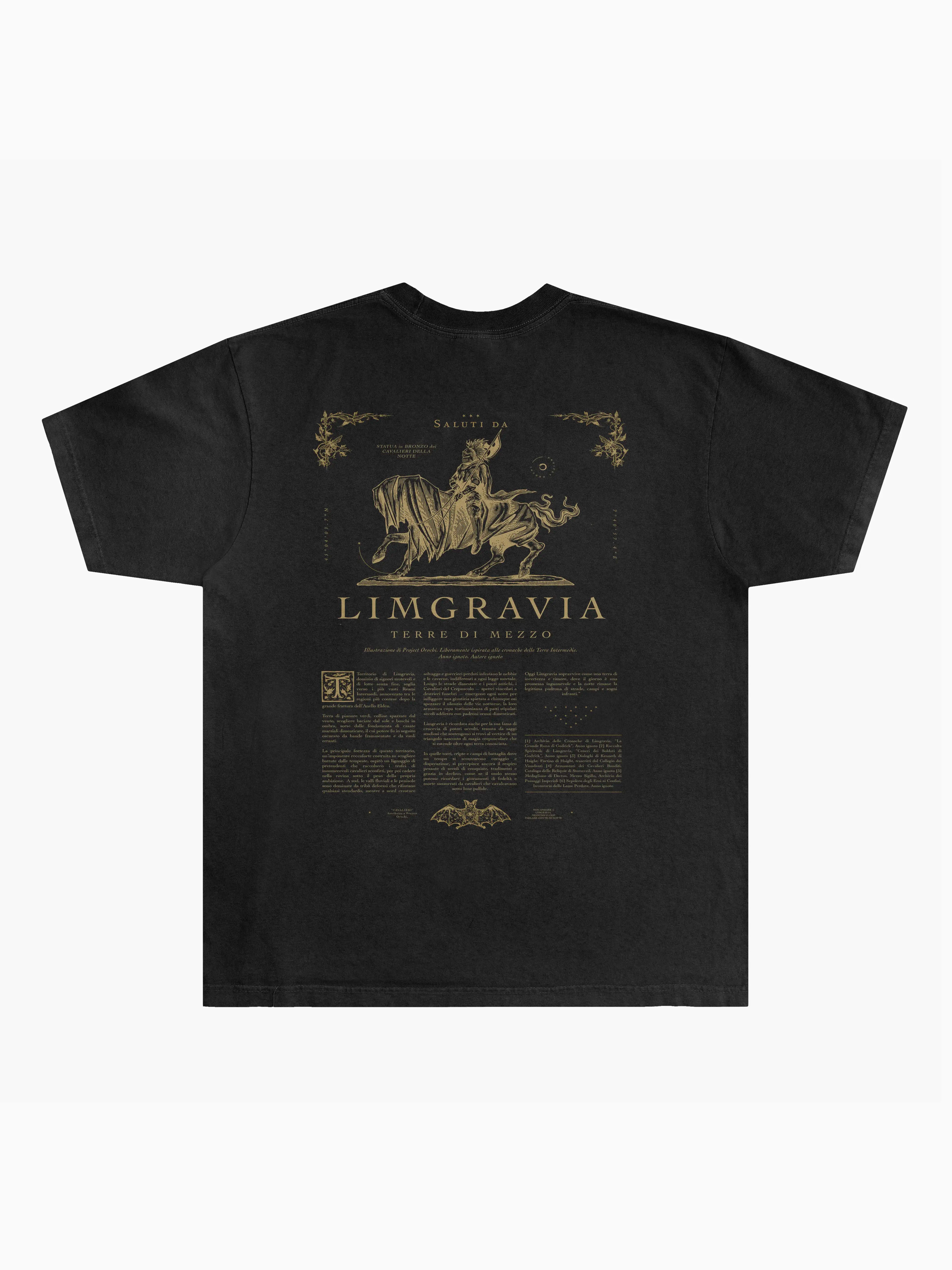 Cavalieri Tee - Black