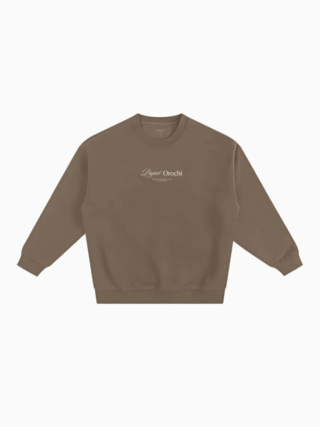Cavalieri Box Crewneck - Coffee