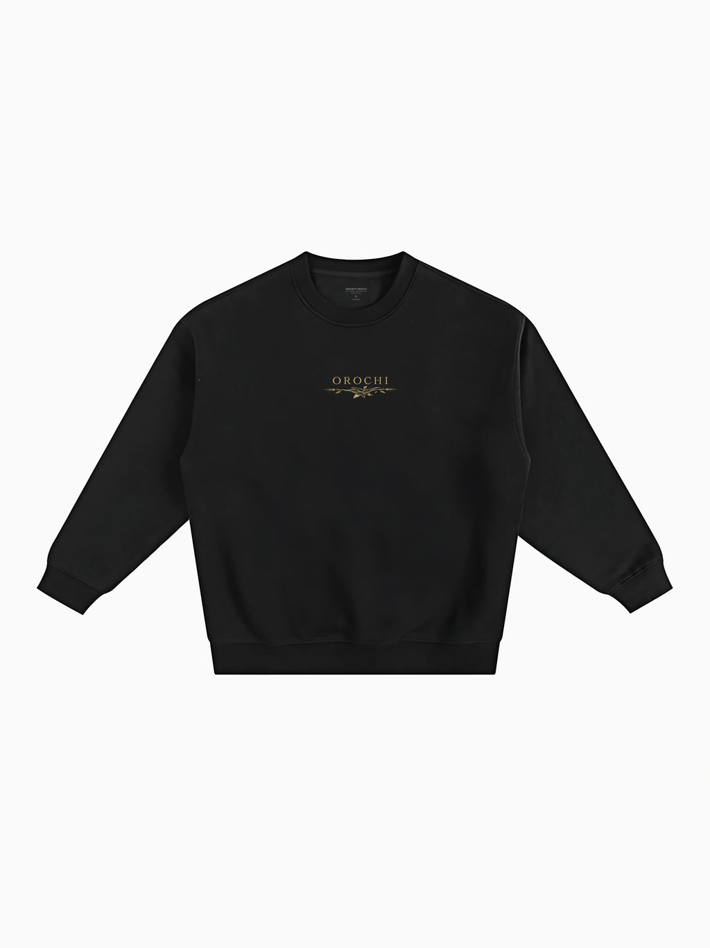 Cavalieri Box Crewneck - Black