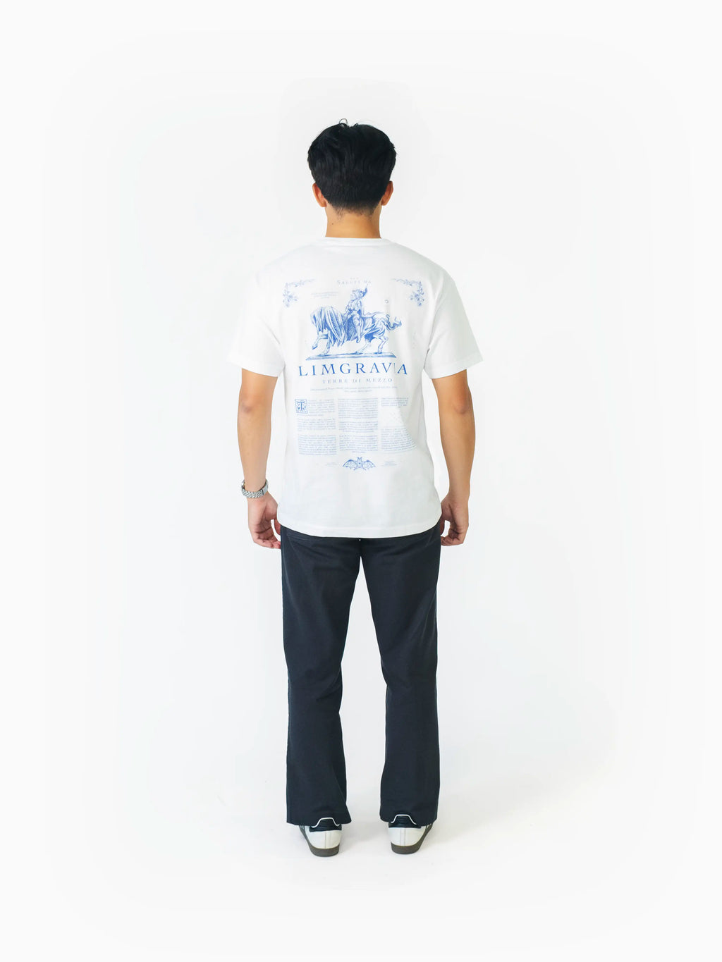 Cavalieri Tee - White