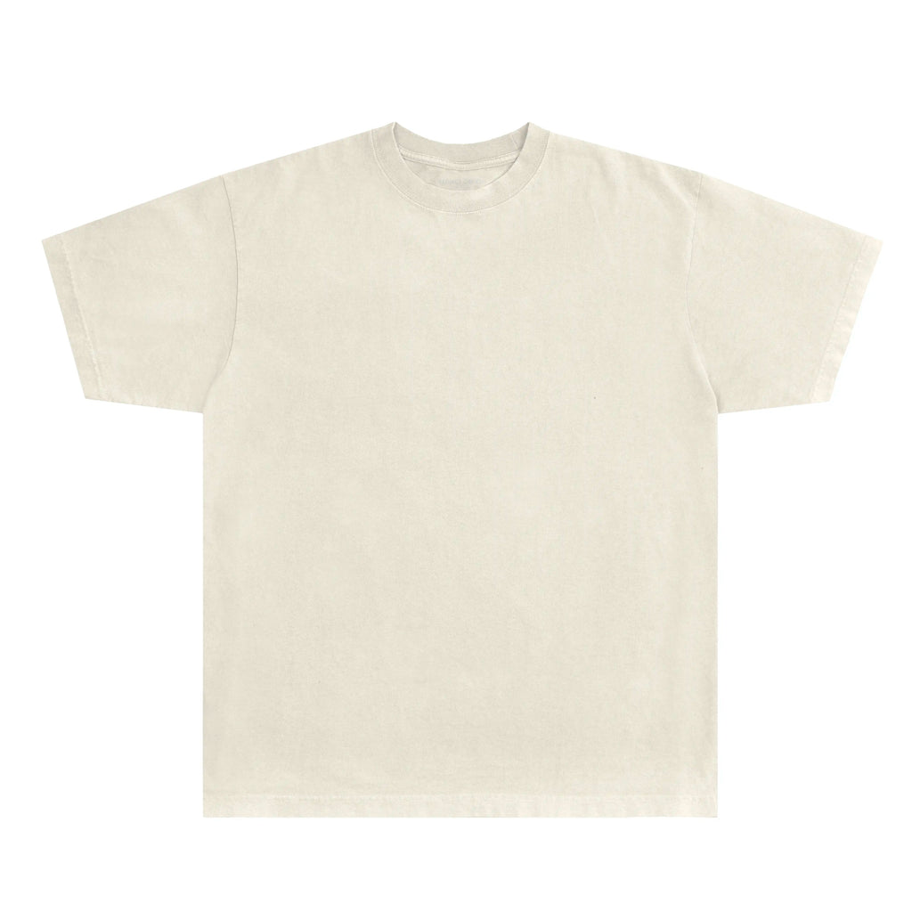 Woodblock Tee - Natural