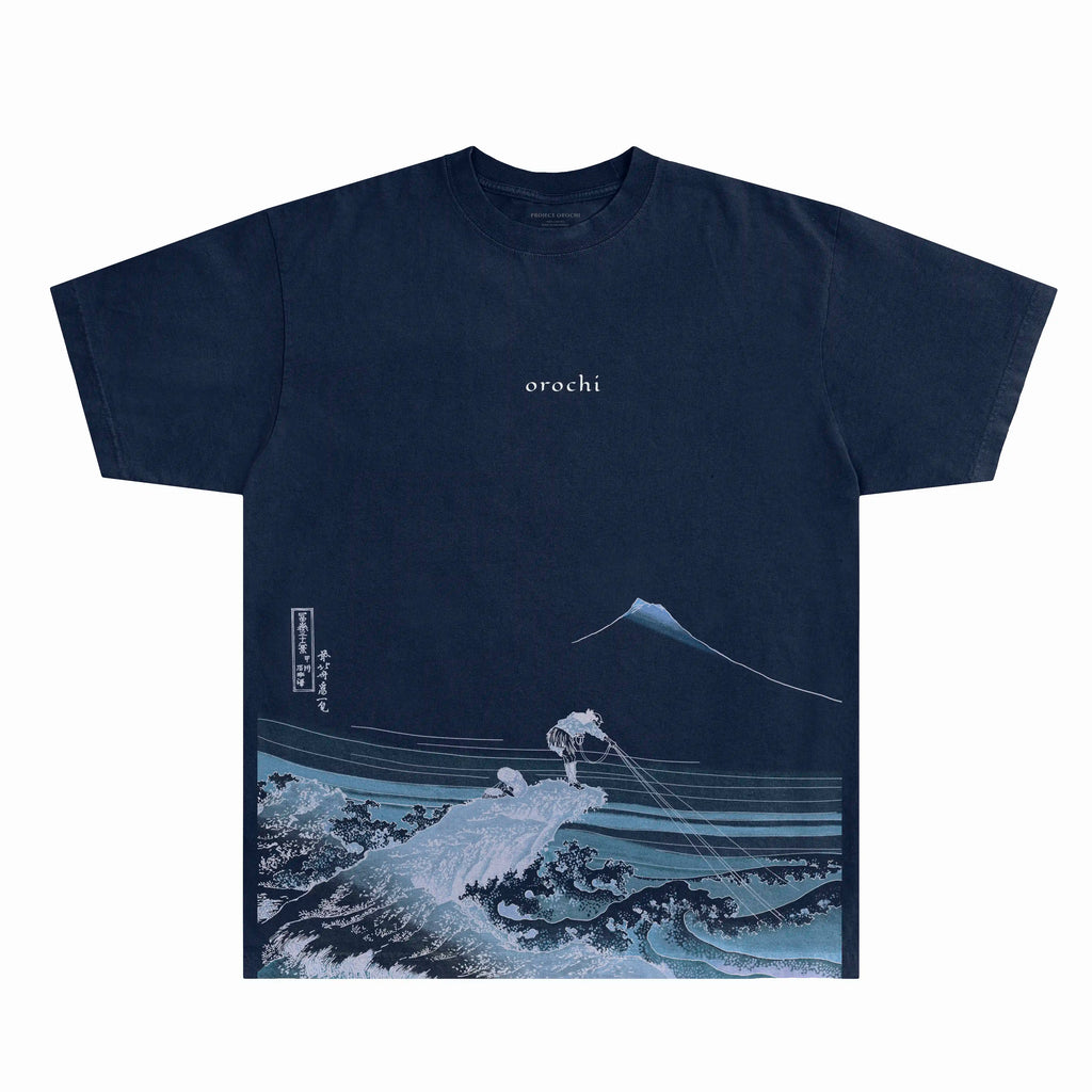 Fisherman Tee - Navy