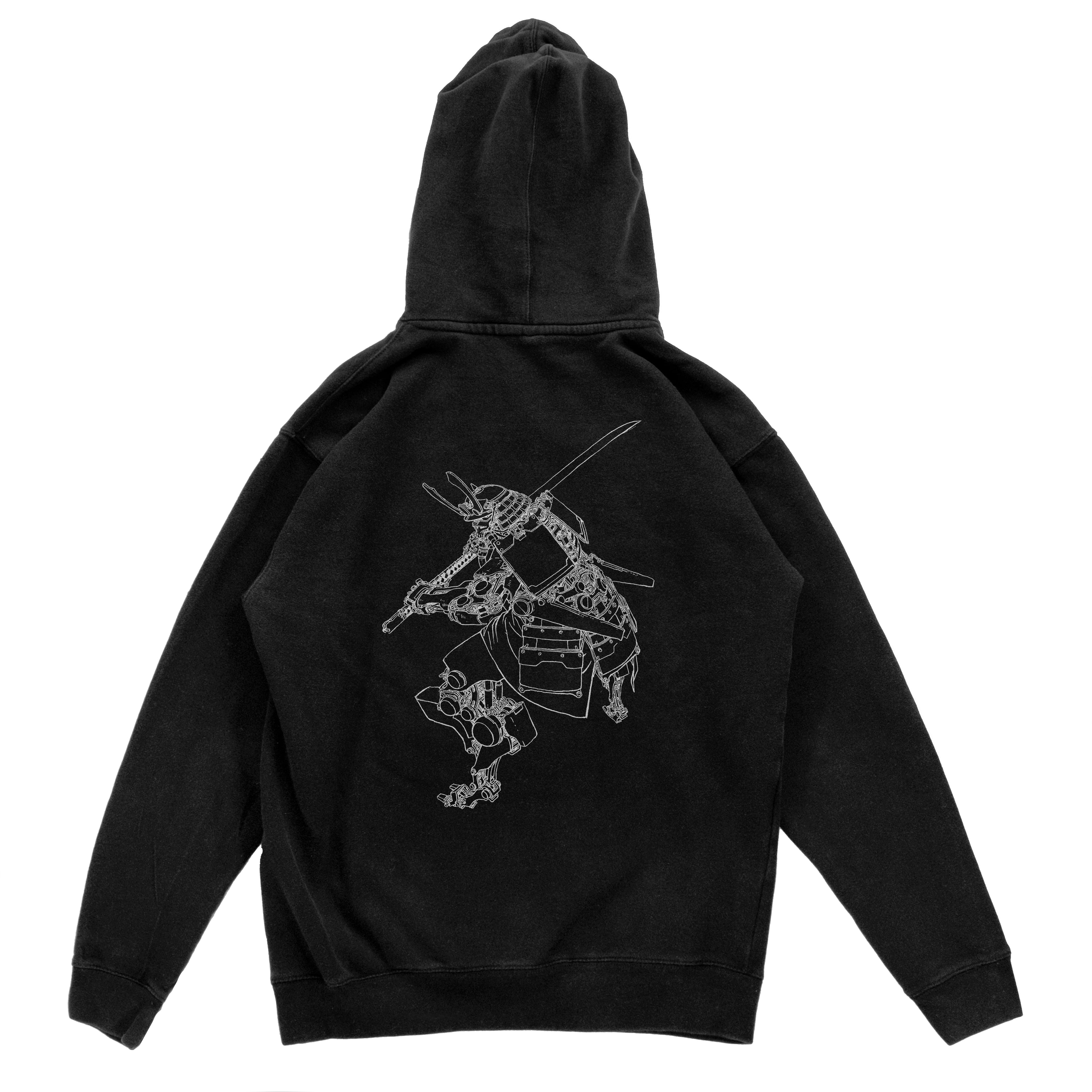 Cyber Kensei Hoodie - Black