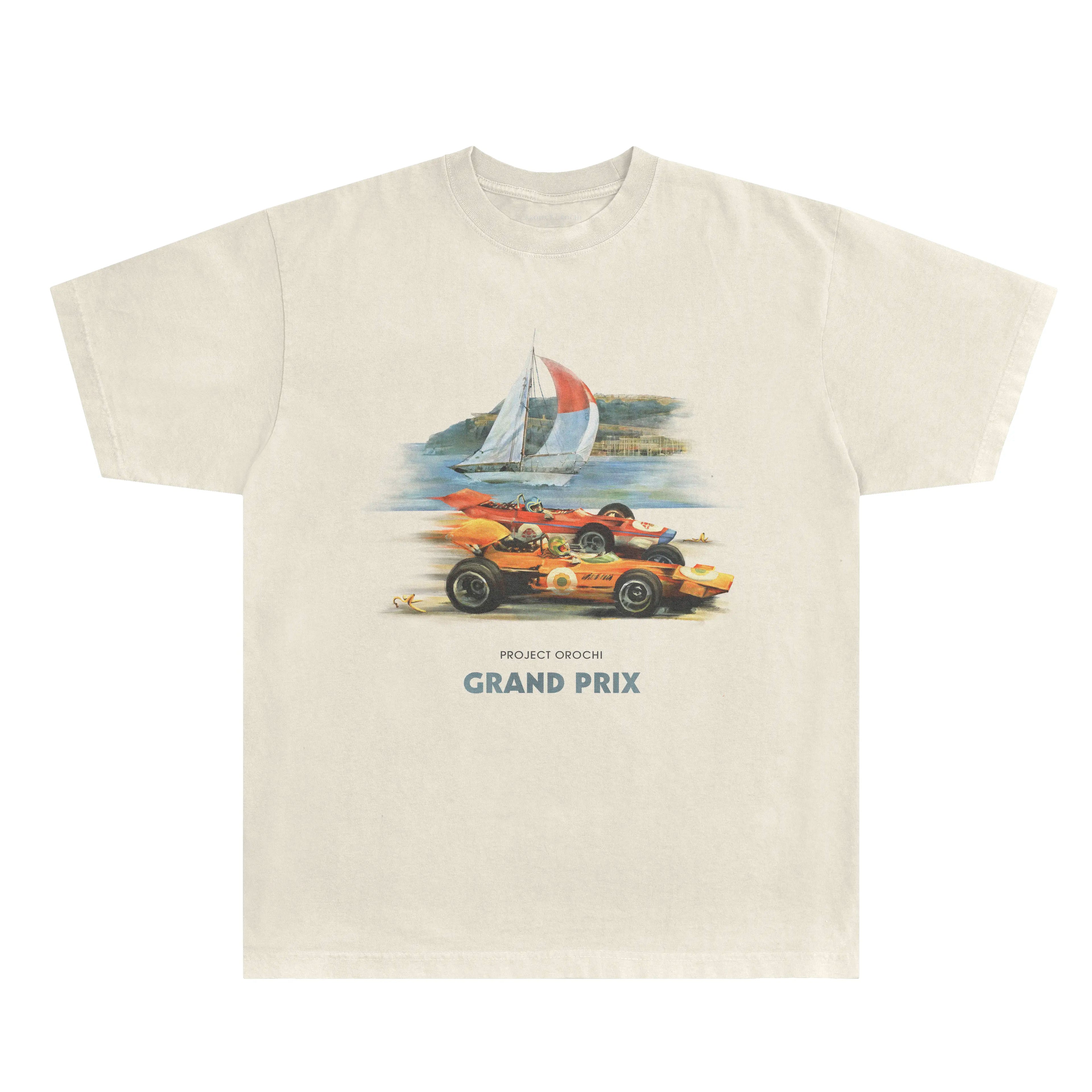 Grand Prix Tee - Natural