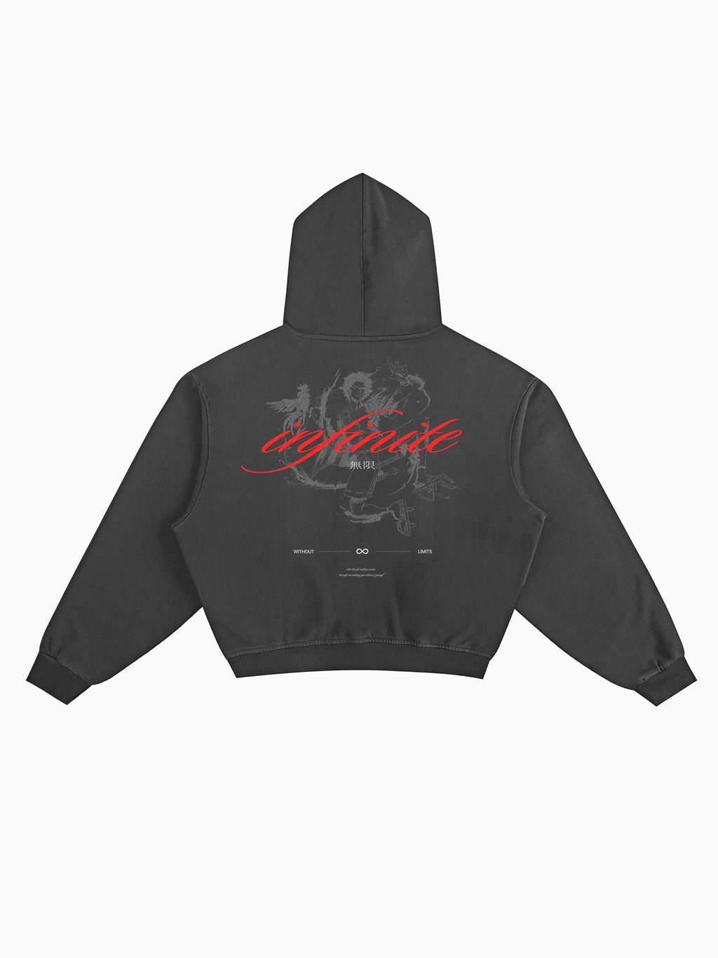 Infinite Box Hoodie - Charcoal
