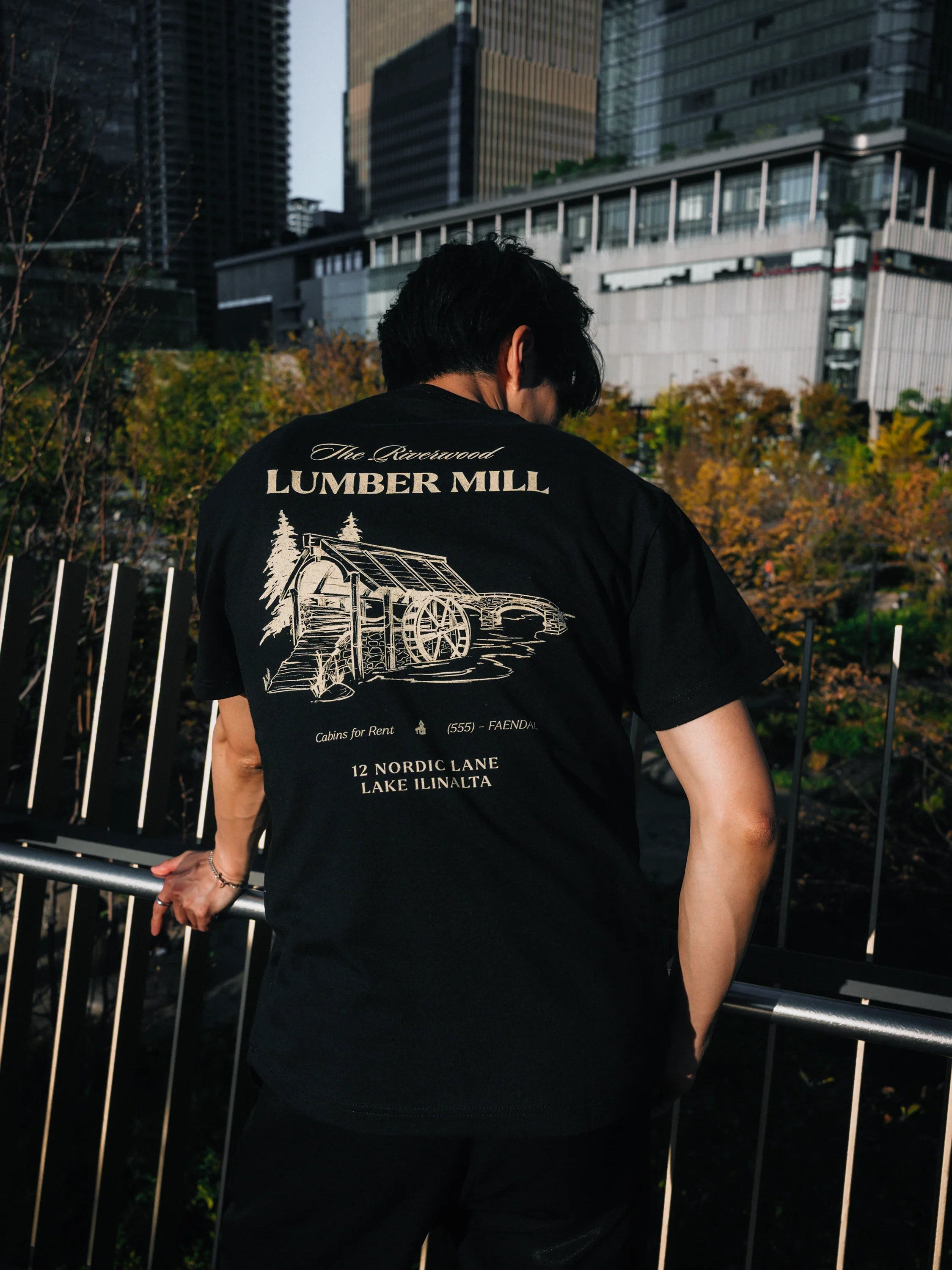 Lumber Mill Tee - Black
