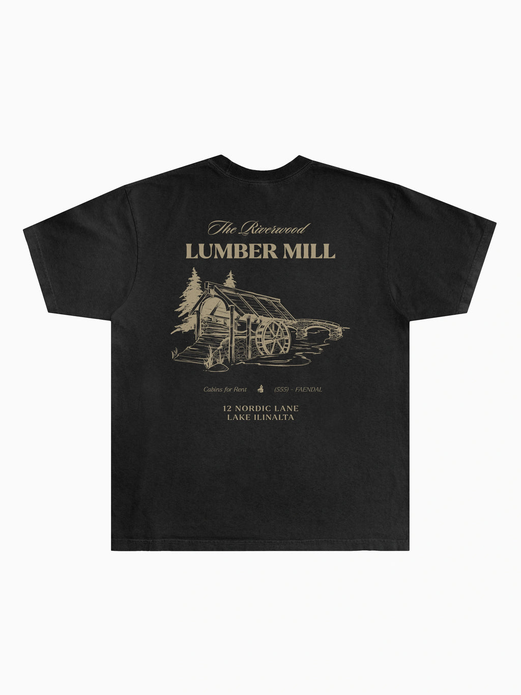 Lumber Mill Tee - Black