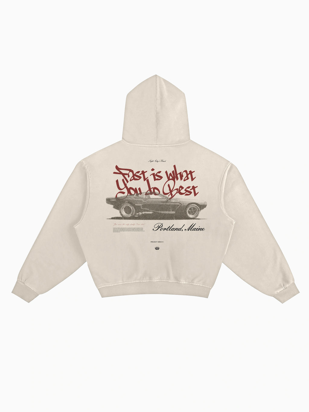 Maine Box Hoodie - Dust