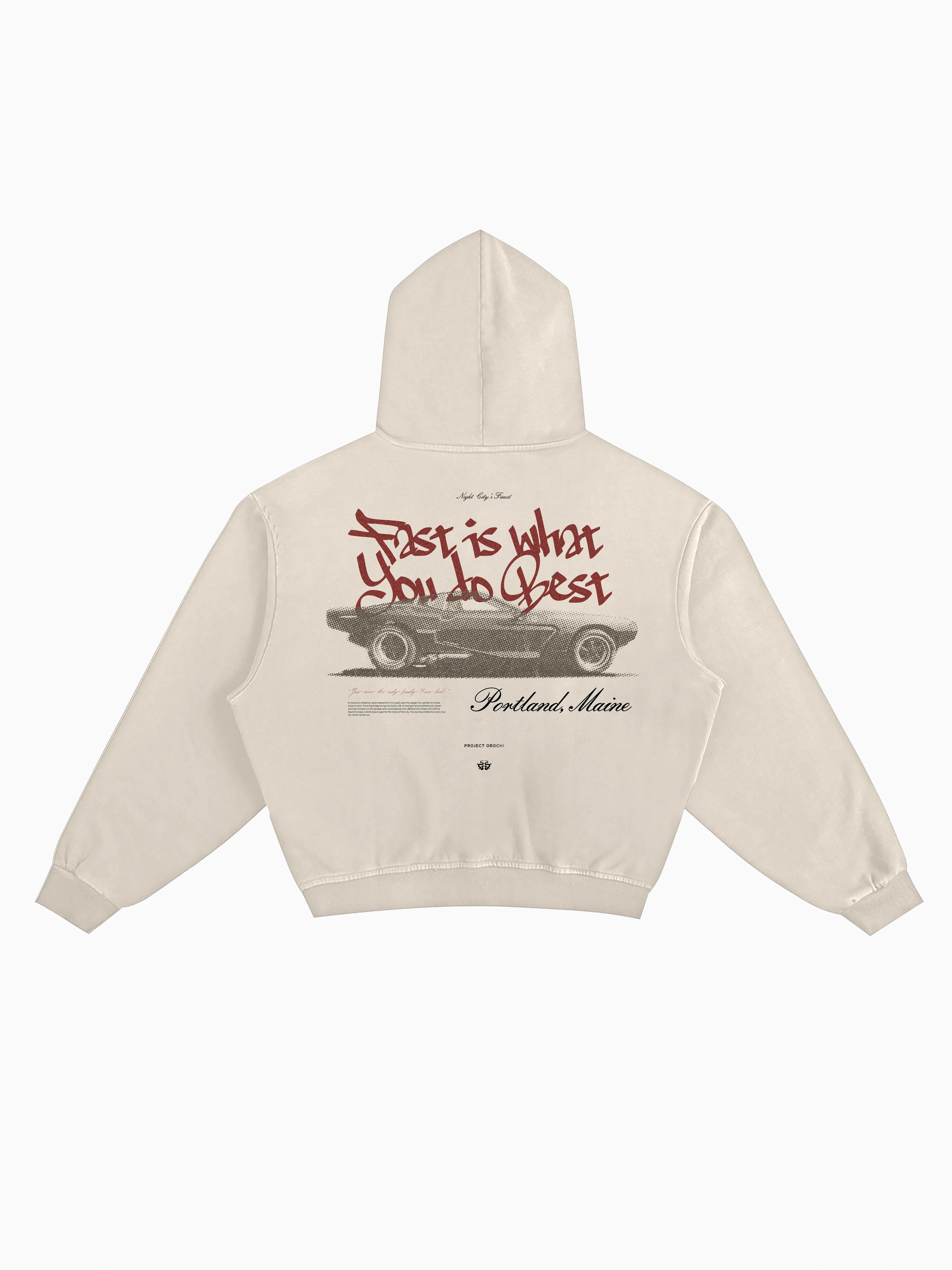 Maine Box Hoodie - Dust