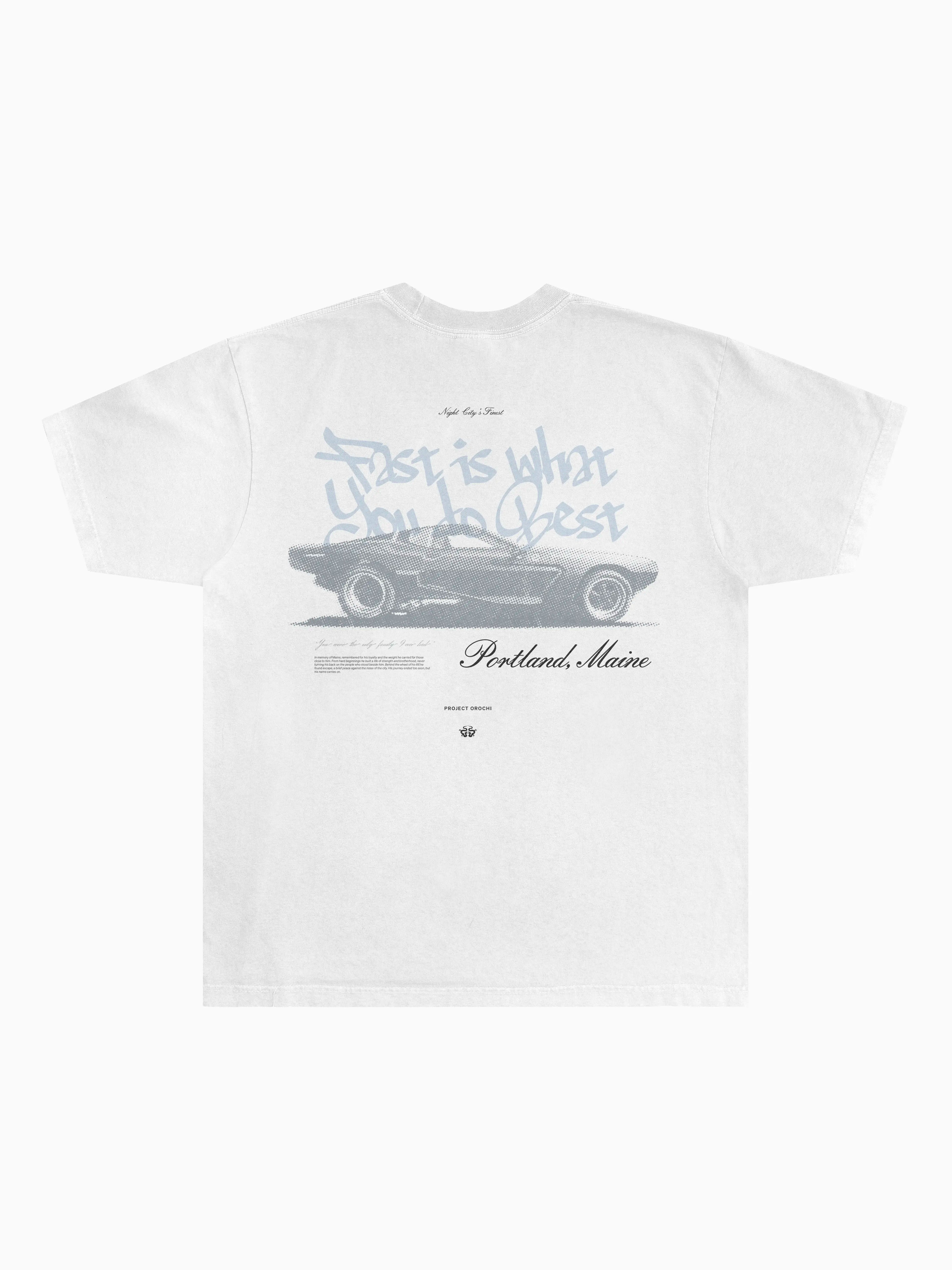 Maine Tee - White