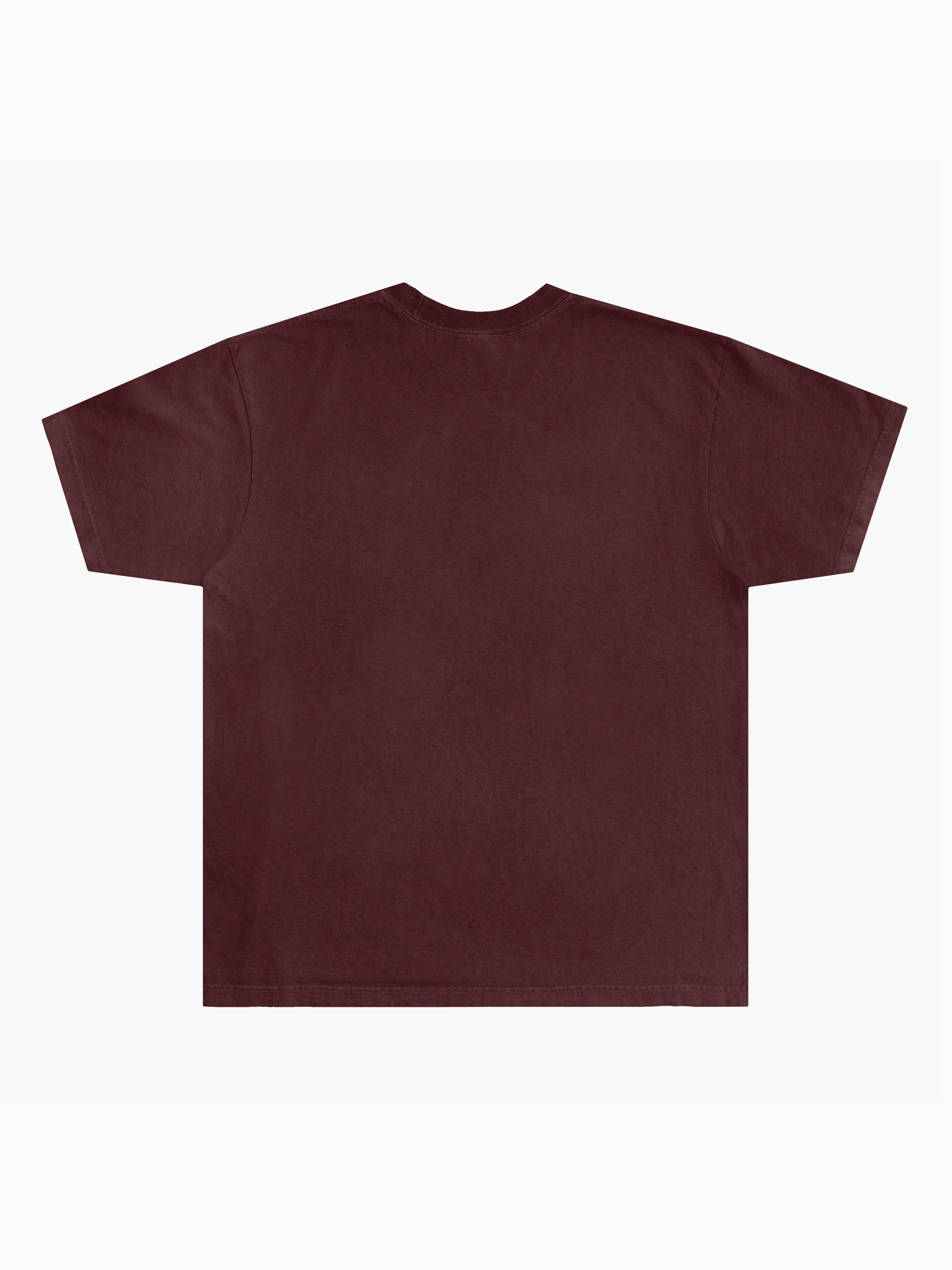 Spirals Tee - Maroon