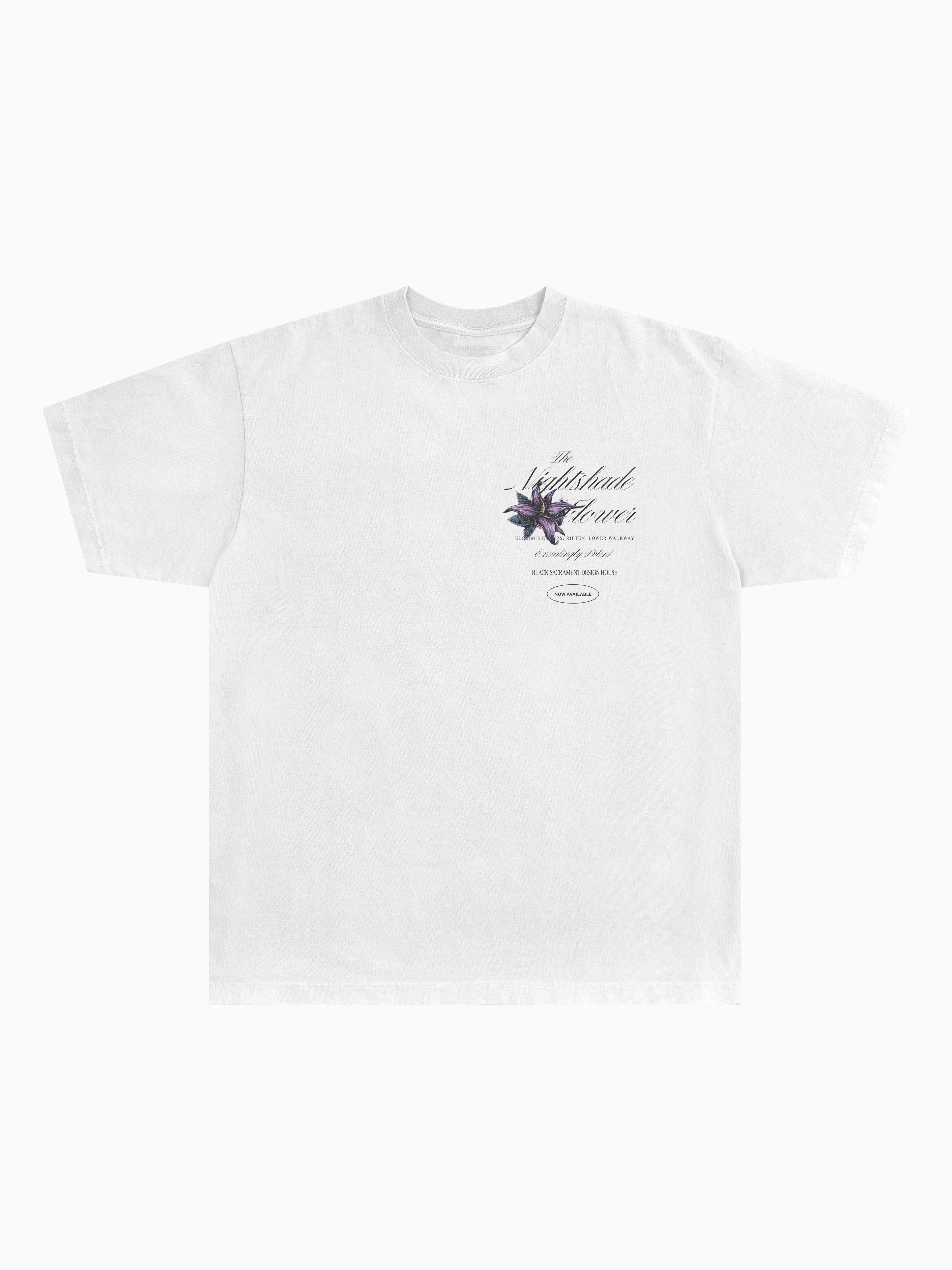 Nightshade Tee - White
