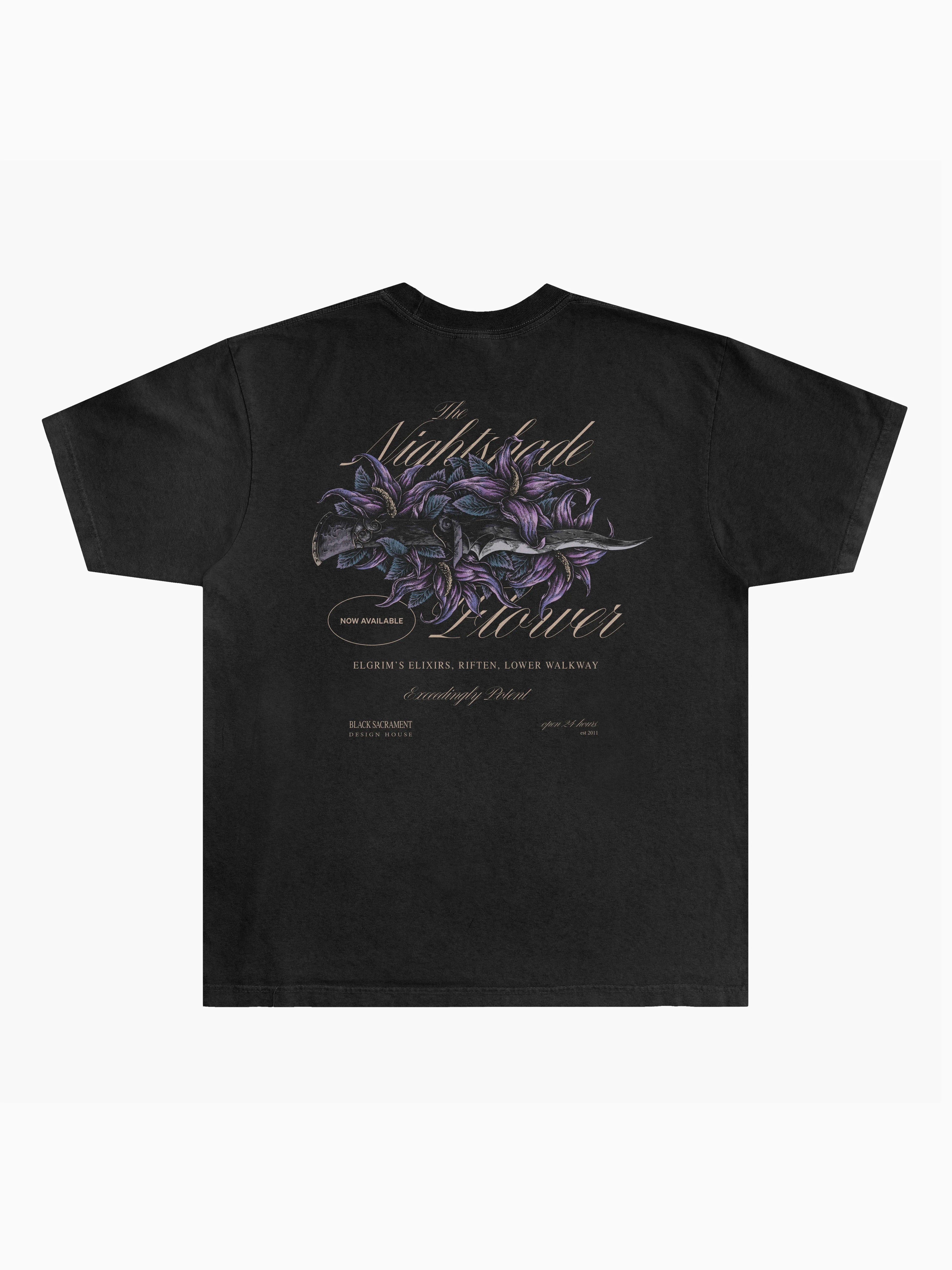 Nightshade Tee - Black