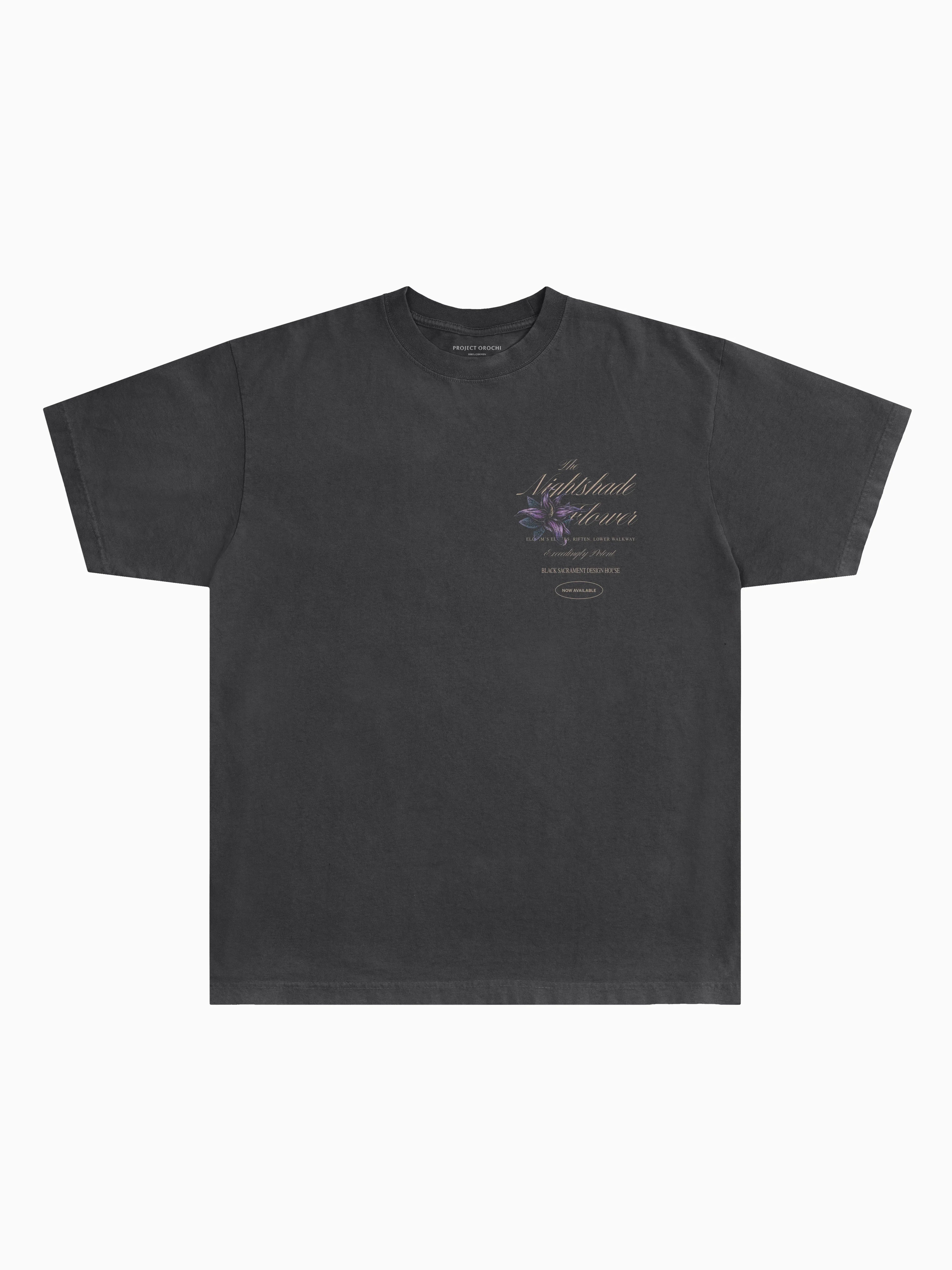 Nightshade Tee - Charcoal