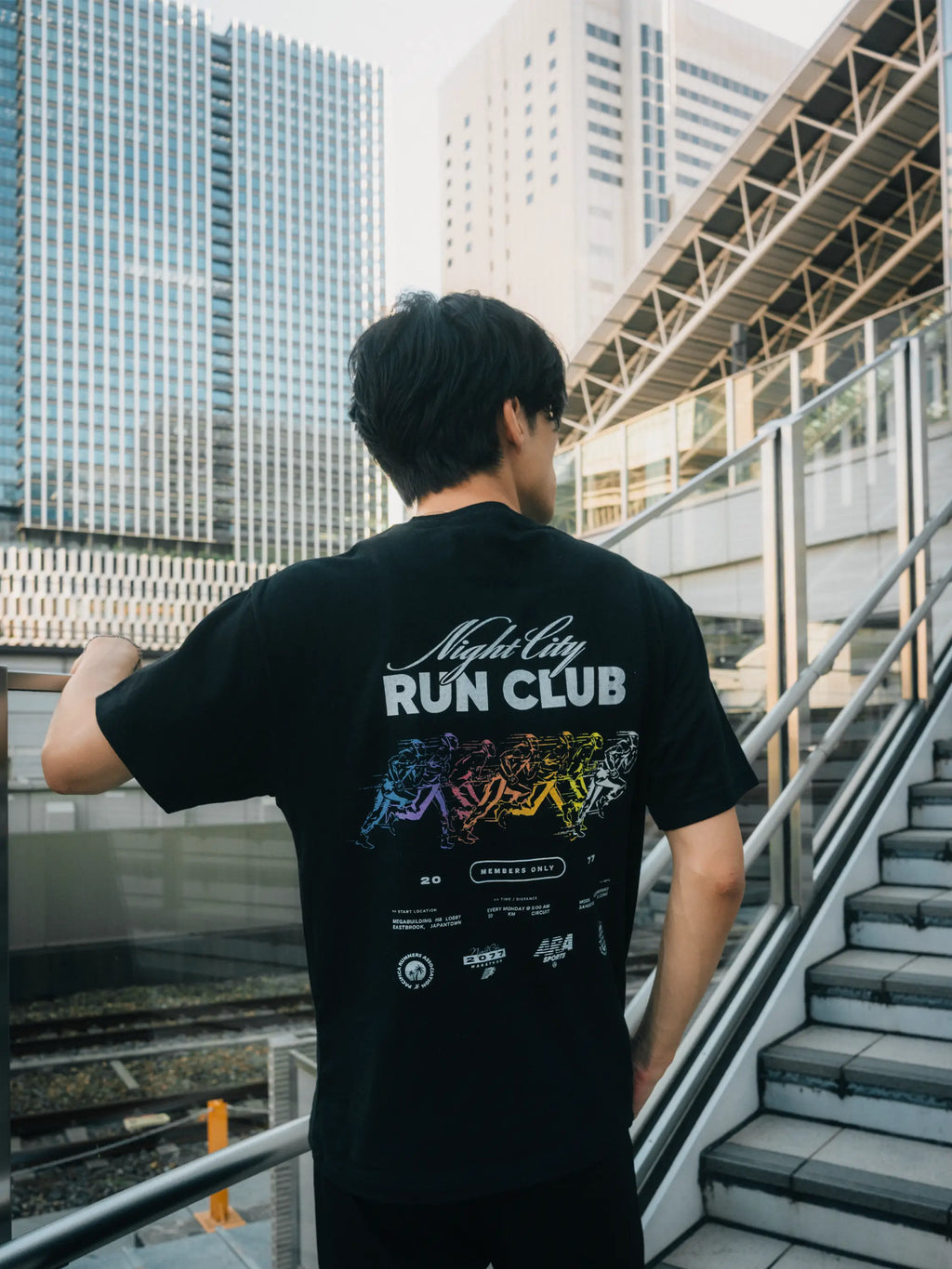 Run Club Tee - Black