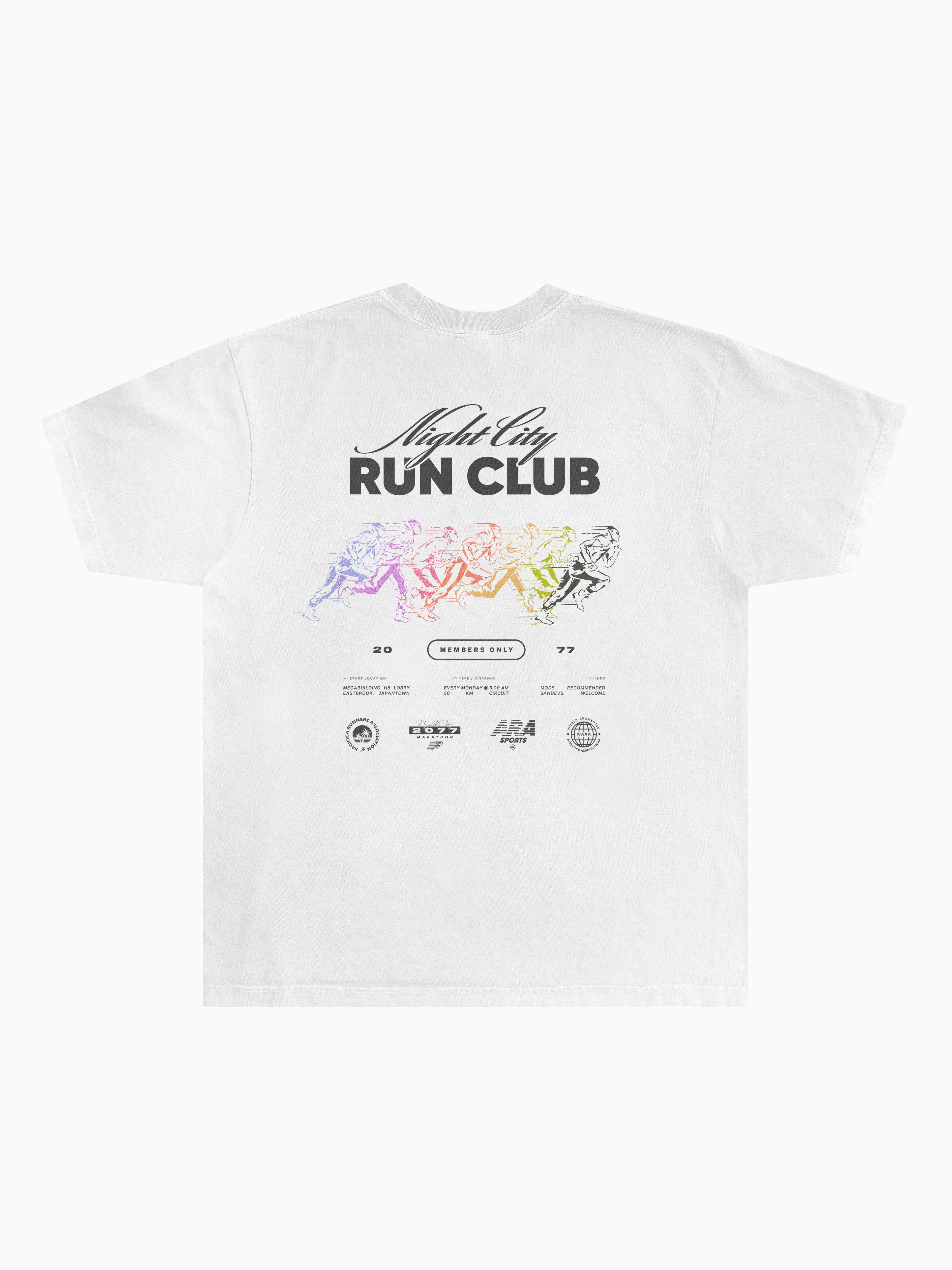 Run Club Tee - White