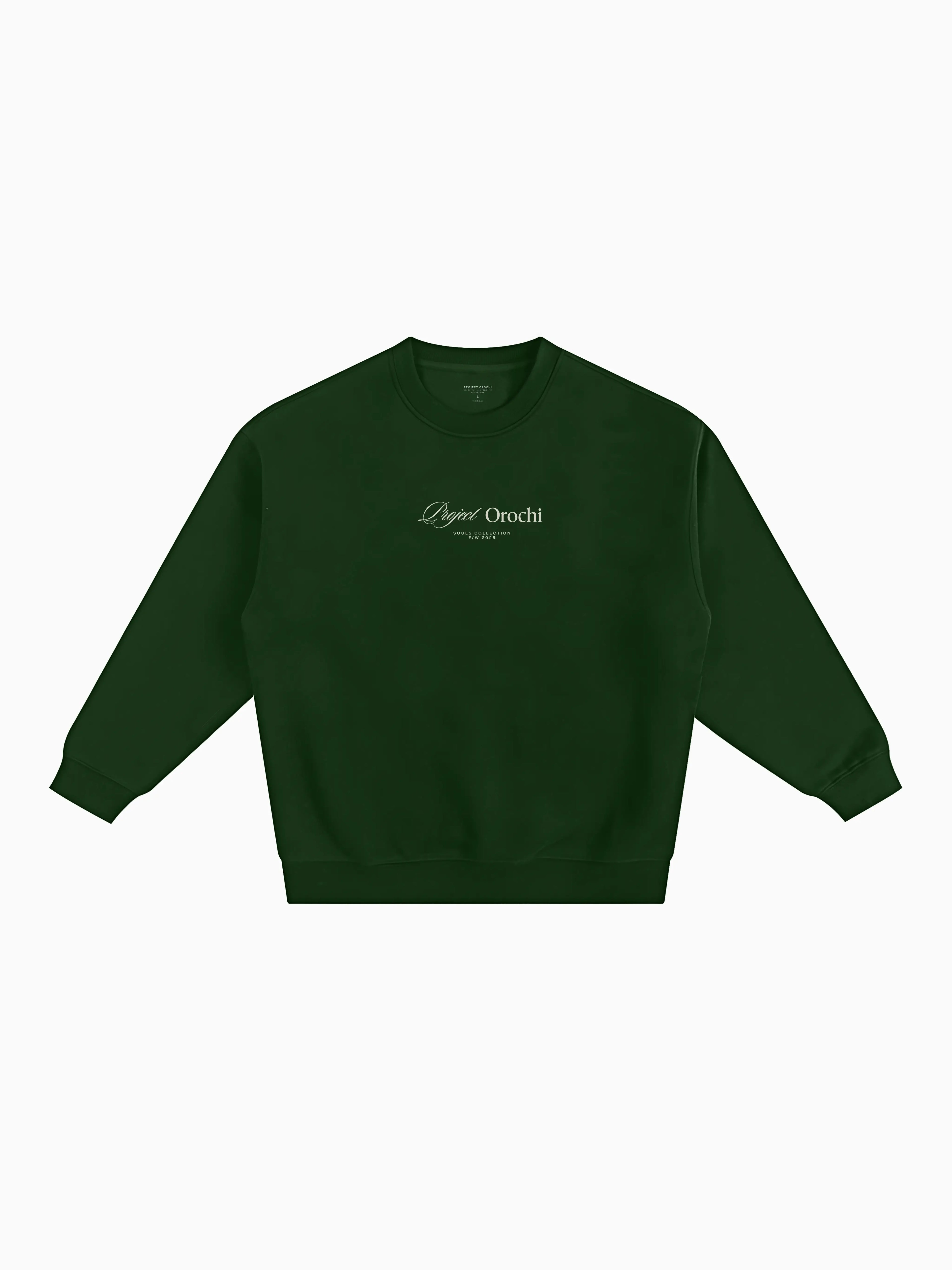 Watchdogs Box Crewneck - Forest Green