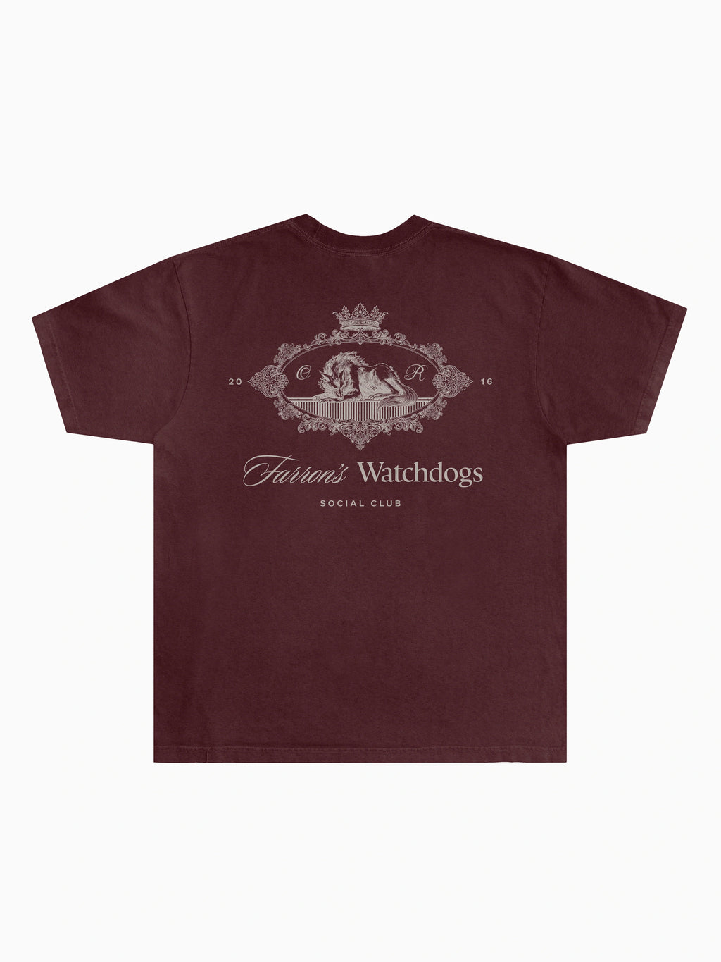 Watchdogs Tee - Maroon