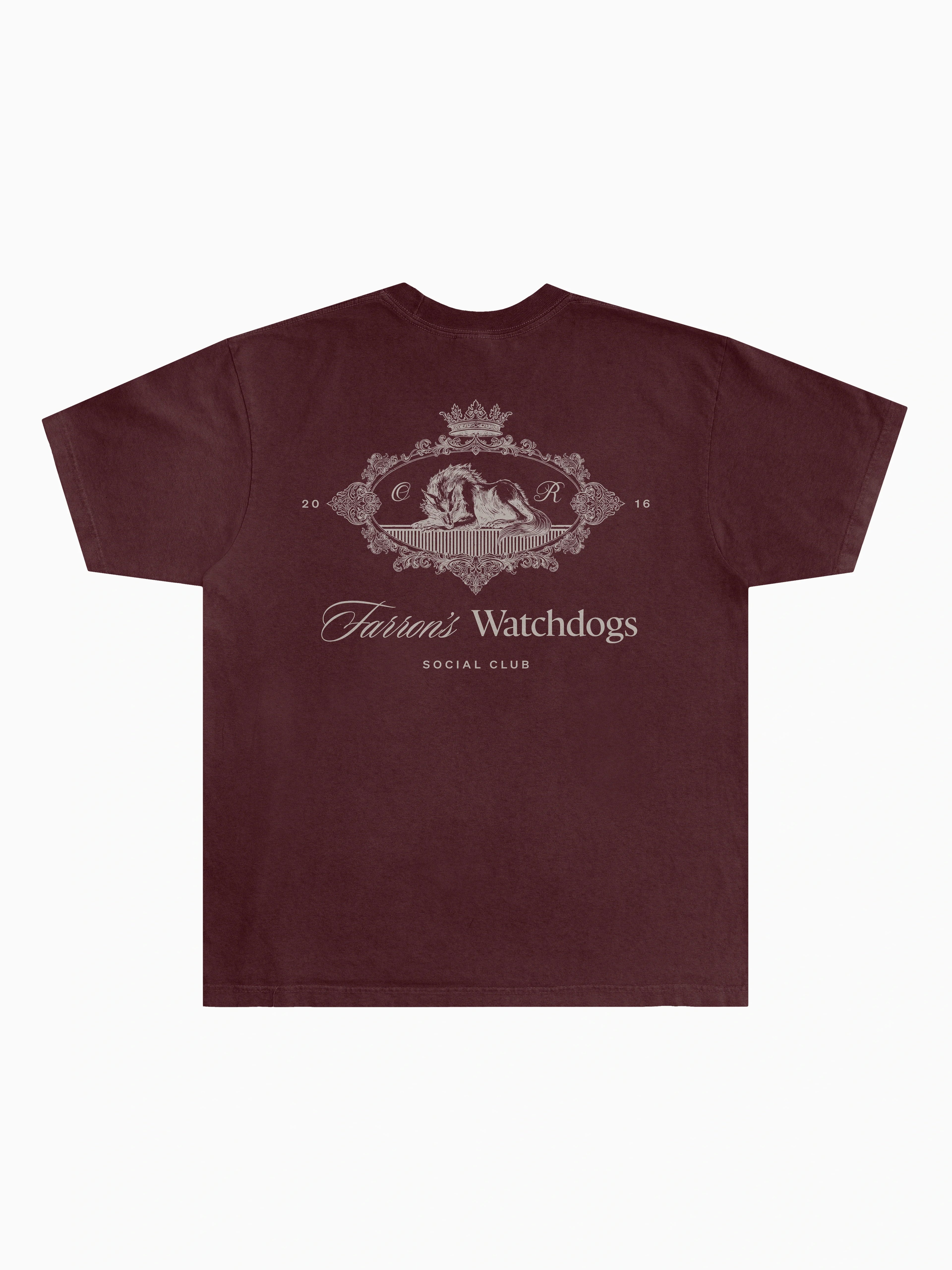 Watchdogs Tee - Maroon