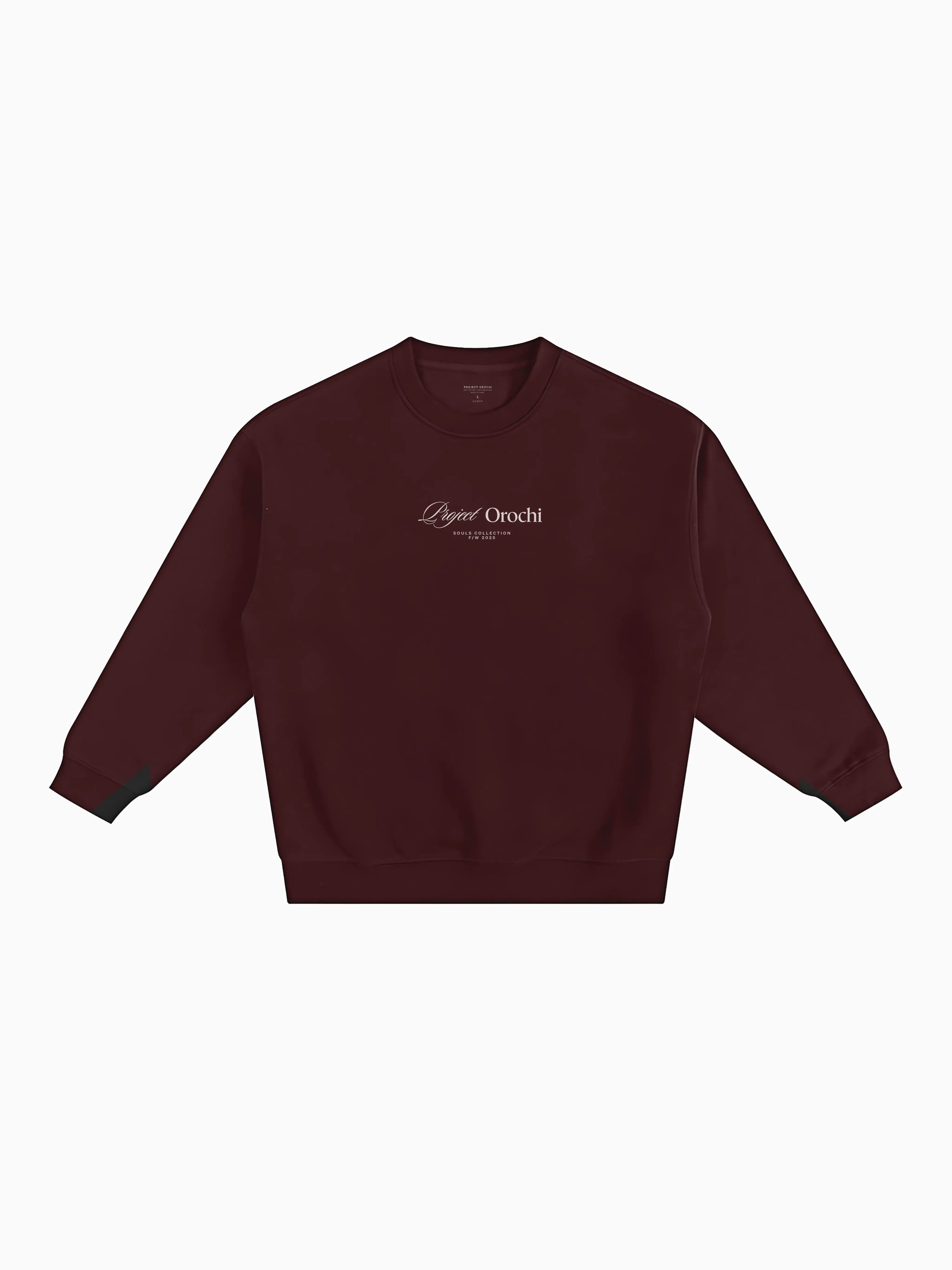 Watchdogs Box Crewneck - Maroon